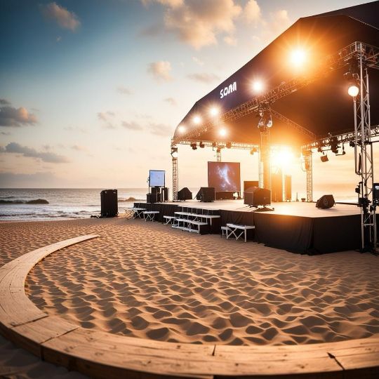 locação de equipamentos para eventos 