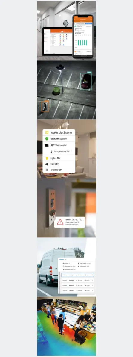 Produtos e Solções em Destaque da Alarm.com
