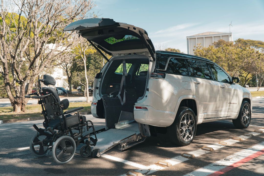 Adaptações para entrar com a Cadeira de Rodas.