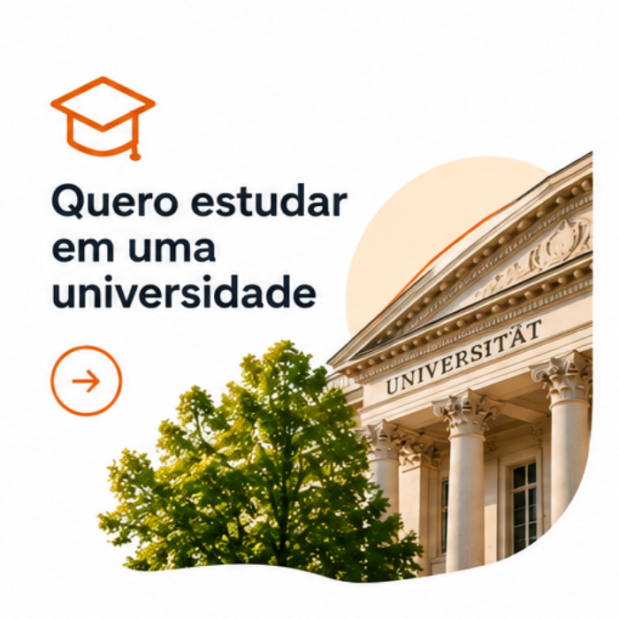 Quero estudar em uma universidade