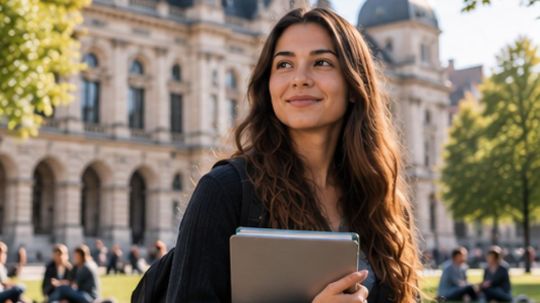 Estudante em universidade pública na Alemanha