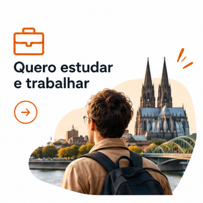 Quero estudar e trabalhar