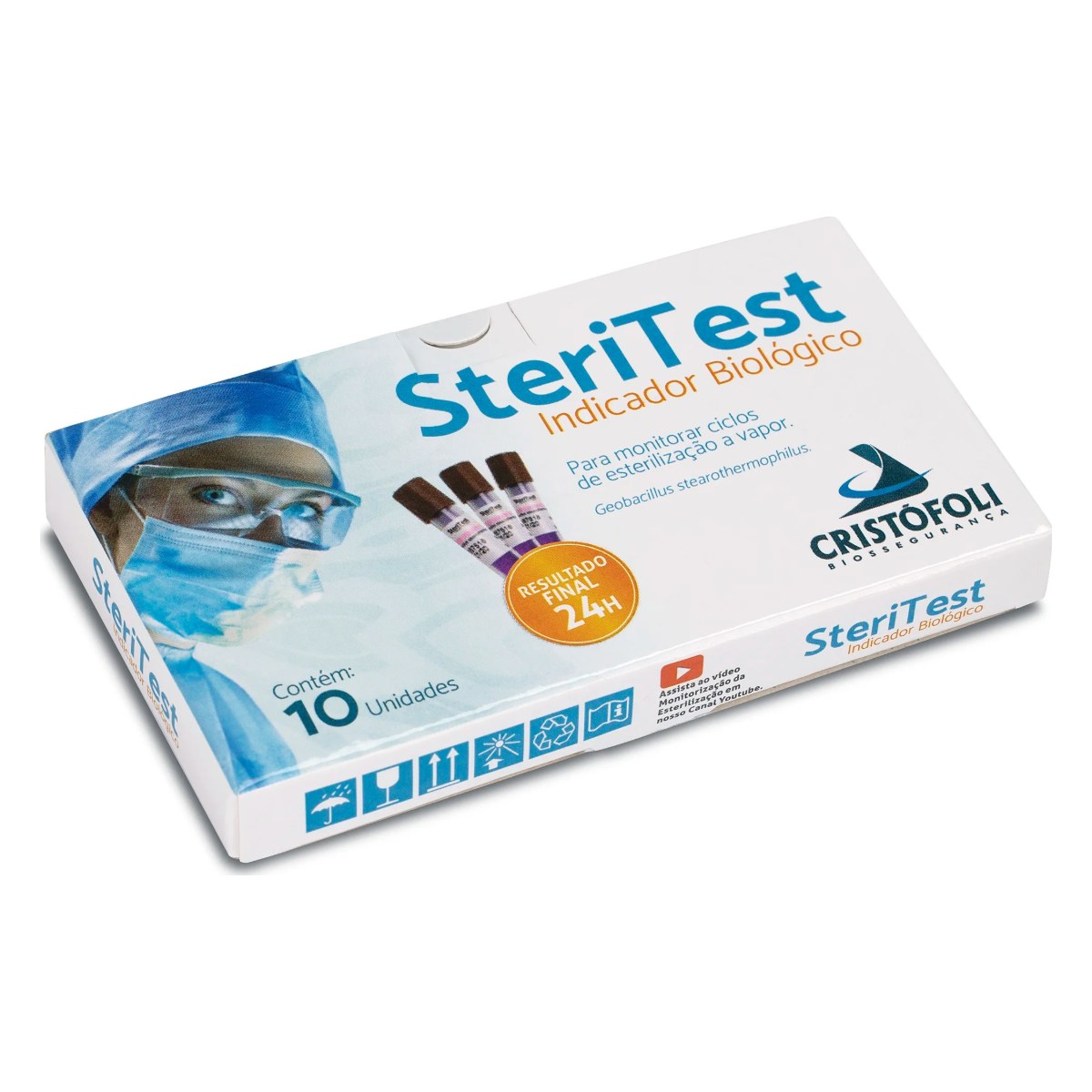 Indicador biológico SteriTest Cristófoli