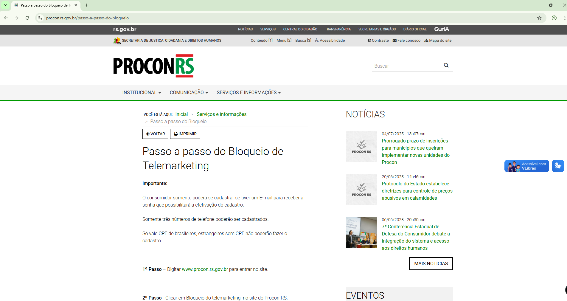 Procon RS | ermitão click