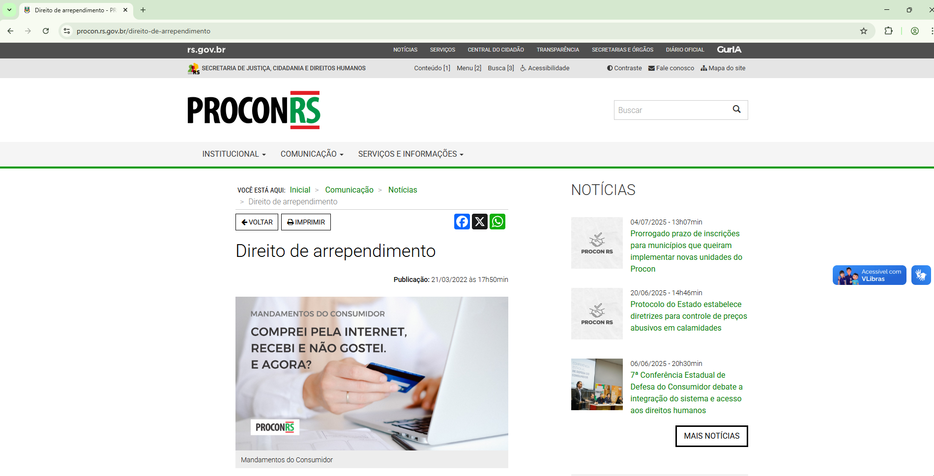 Consumidor | ermitão info