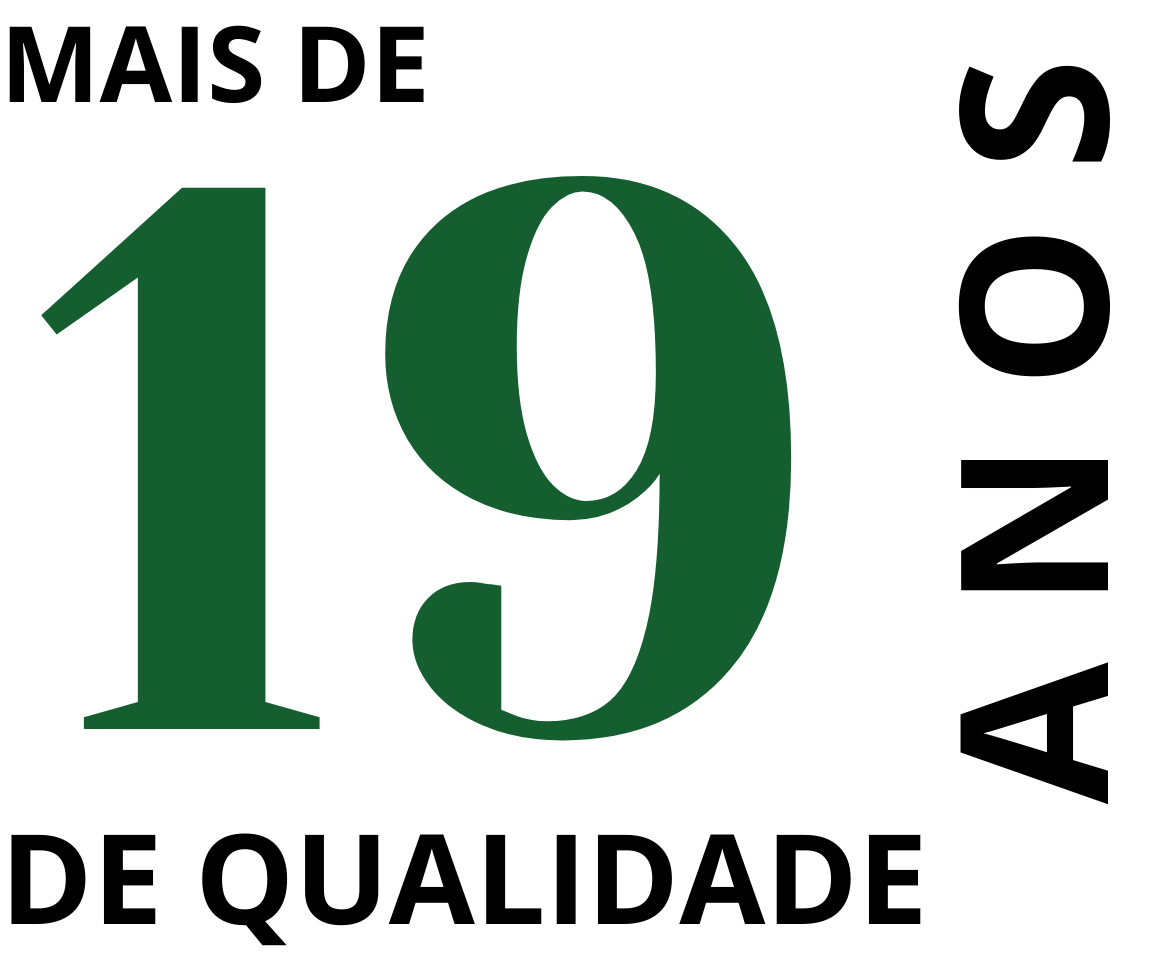 Mais de 19 Anos de Qualidade