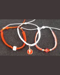 Pulseiras diversos temas em macramê.