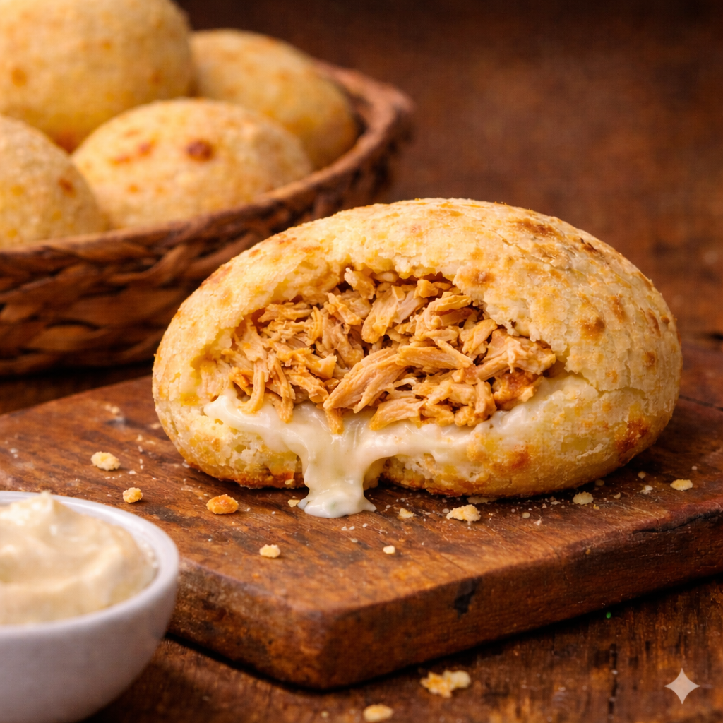 Pão de Queijo Recheado