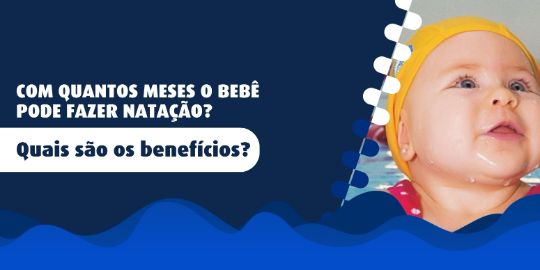 Bebê fazendo aula de natação com a Metodologia Gustavo Borges