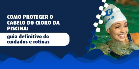 Mulher nadando no EIN, com a touca de professor da Metodologia Gustavo Borges