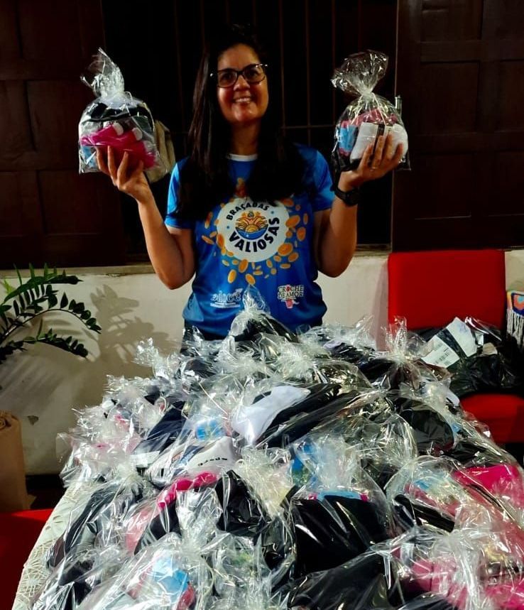 Doações feitas pela Pyngo De Água durante a camapanha de retenção de inverno