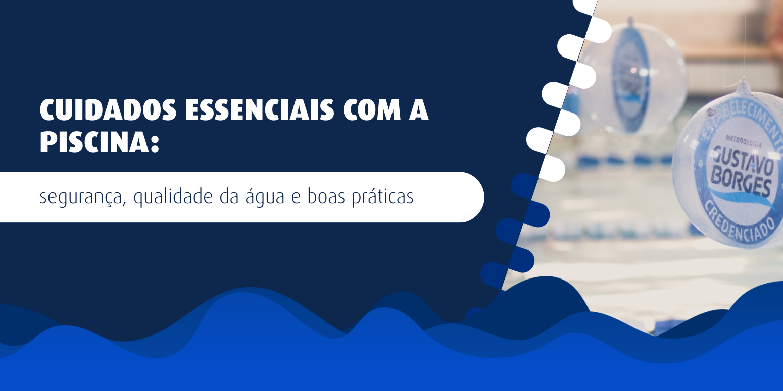 Imagem de uma piscina credenciada MGB representando os cuidados essenciais com a piscina