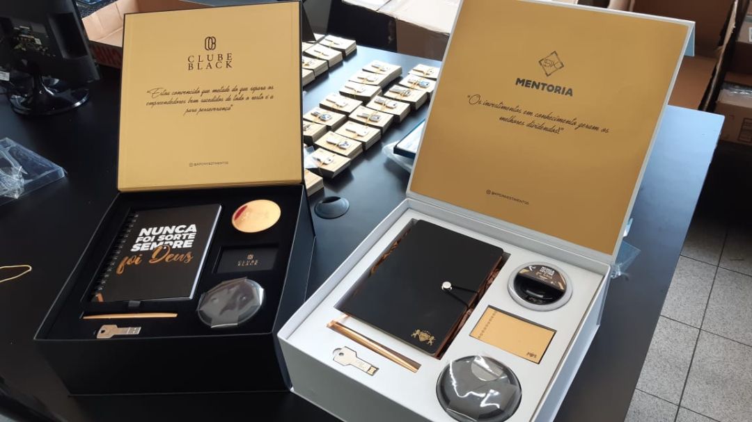 Kits evento de mentoria grupo KPG