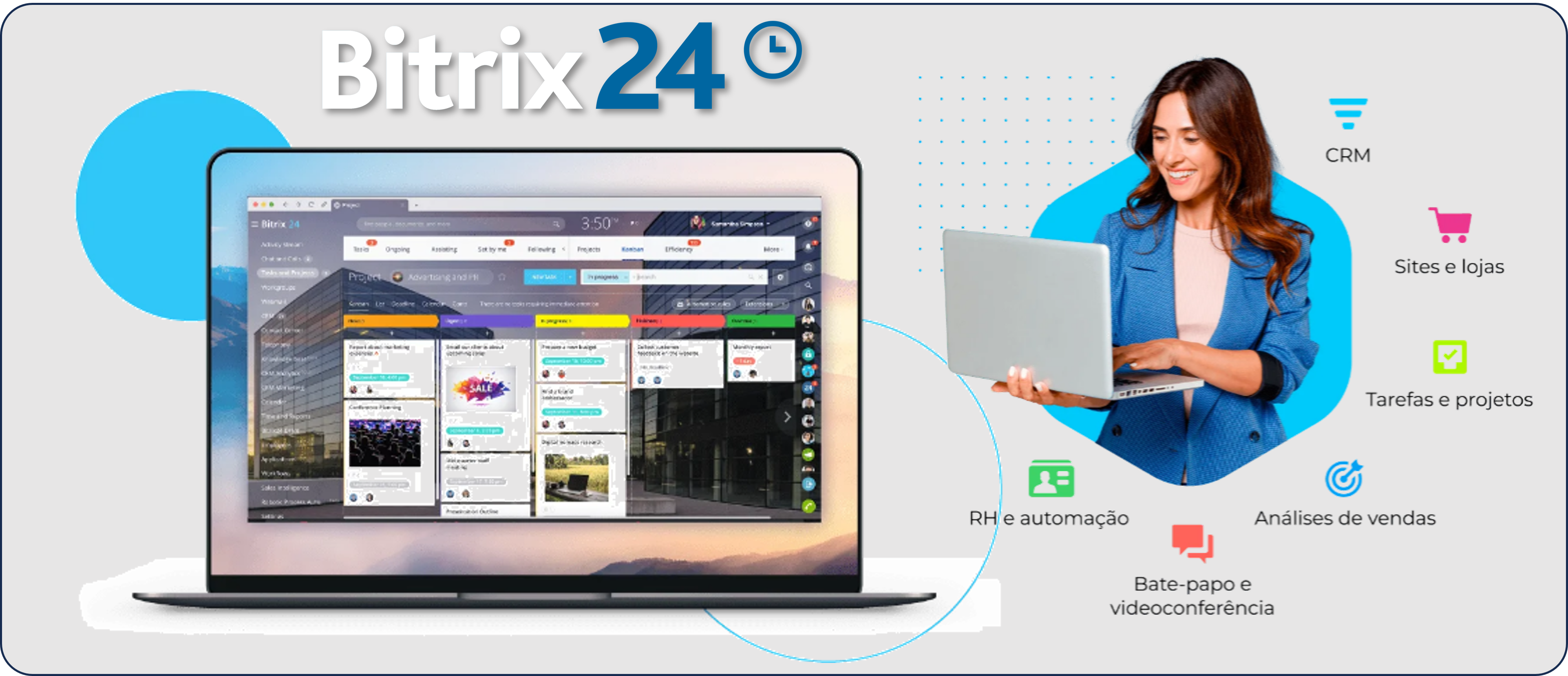 Crm em Nuvem Bitrix24